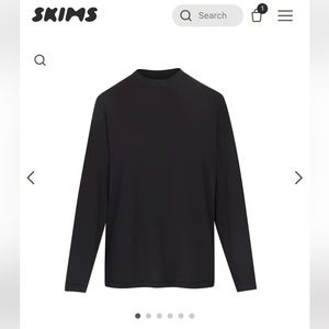 Skims Boyfriend Long Sleeve T-Shirt